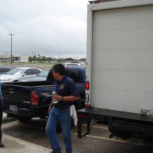 Co-workers dented my babe!