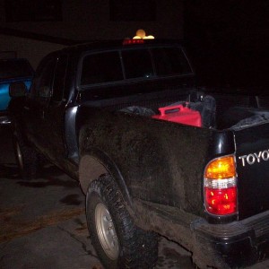 After taking her on a little late night trail run
