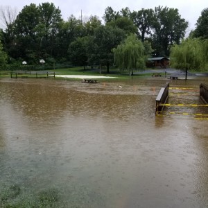 Hershey Park Campground flood 2018