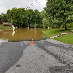 Hershey Park Campground flood 2018