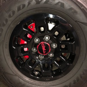StopTech BBK 16in OEM TRD Pro Rims