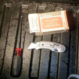 Supplies for tailgate mod