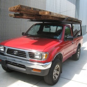 Red 96 ladder rack