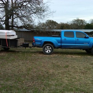 My truck with my trailer