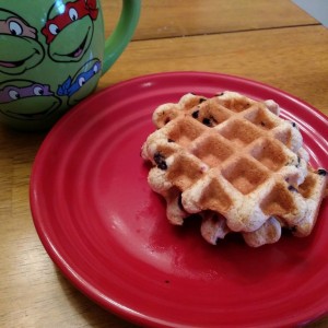 Muffins may make it into a waffle iron Wednesday video down the road