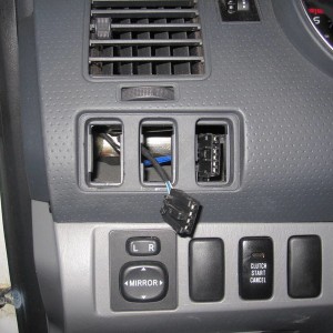 fog light switch connector