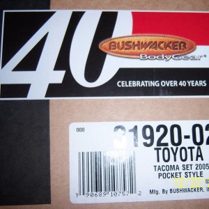 Bushwacker Fender Flares