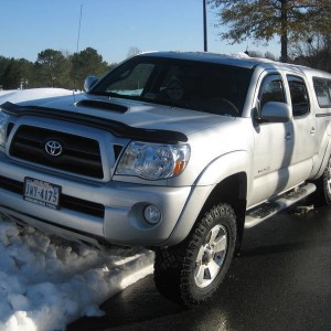 snow flexing