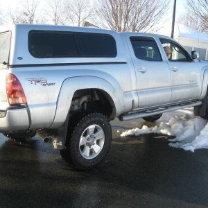 snow flexing
