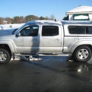 snow flexing