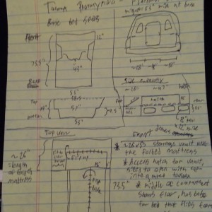 Plans for camper build