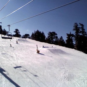 Jumps and Jib at Mt High East