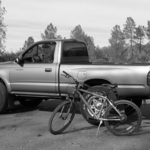 Ready to ride Upper Bidwell Park, Chico, CA.