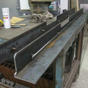 Angle rim with rail mounts
