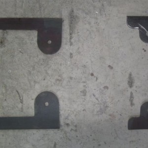 Bed Floor mounting plates