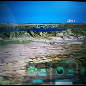 Rubicon making an appearance on the in flight map