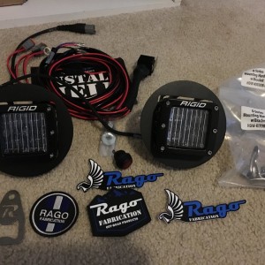 Rago Fog Bracket & Rigid Fog Lights