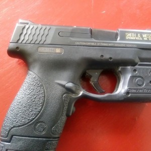 Anybody have a shield with a crimson trace laser light combo and need a holster?