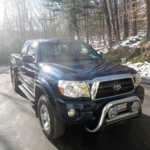freshly washed taco