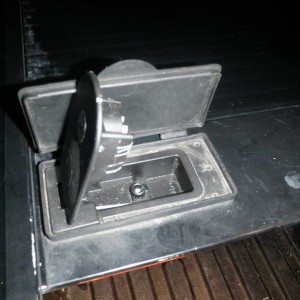 latch before LEDs