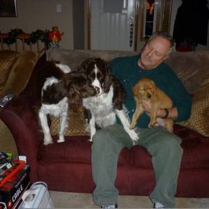 Doughters dog Gus w/ Annie n Phoebe