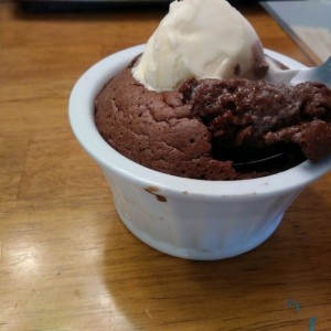 Chocolate peanut butter Souffle
