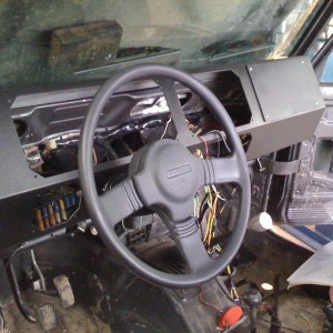 Samurai Custom Dash build
