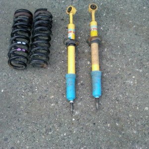 Stock suspension removed