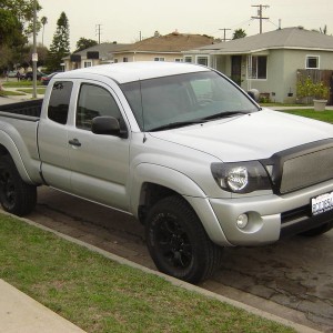 Front after black paint