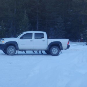 truck has legs