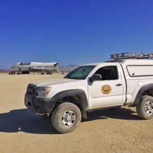 747 at Burning Man
