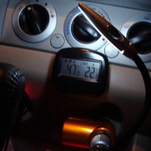 night inside/outside temp
