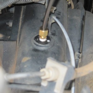 Rear diff breather Mod