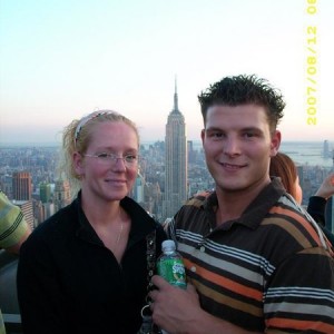 The wife and I in NYC