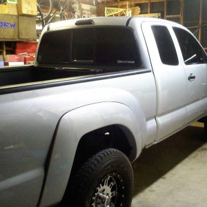 Silver Lifted Tacoma