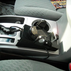 My redneck iPod holder.