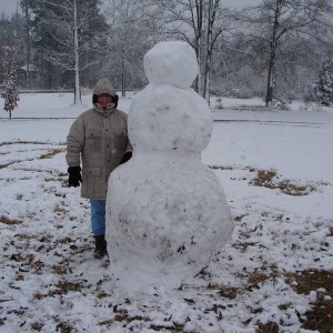 Mega snowman!!