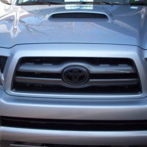 Black Grille Emblem