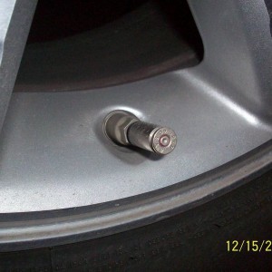S&W .40 Bullet Casing Valve Stem Covers