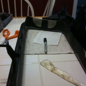 Fiberglass satoshi trimmed