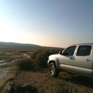 Cuyama River - (Santa Barbara Canyon Rd washed out)