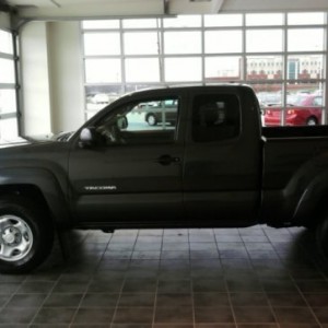 At the dealership just after purchase. :)
