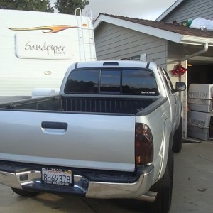 Newly tinted windows and tail lights