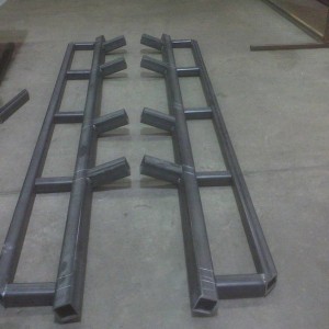 Sliders roughly tacked together