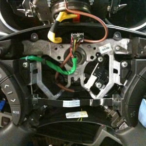 adding bluetooth steering wheel buttons