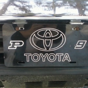 My custom made tag