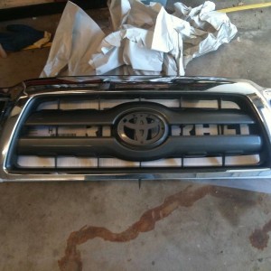 removed grill