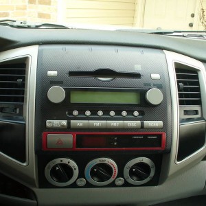 painted dash