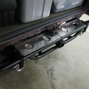 Beefed 4R step bumper