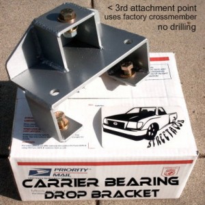 Carrier Bearing Drop